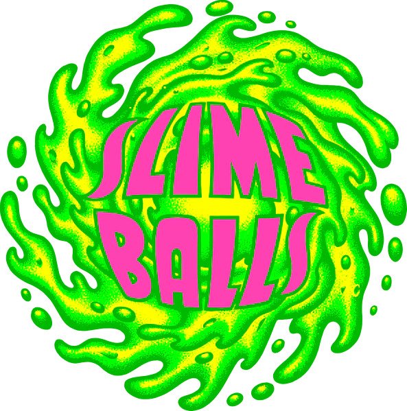 Slime balls wheels logo